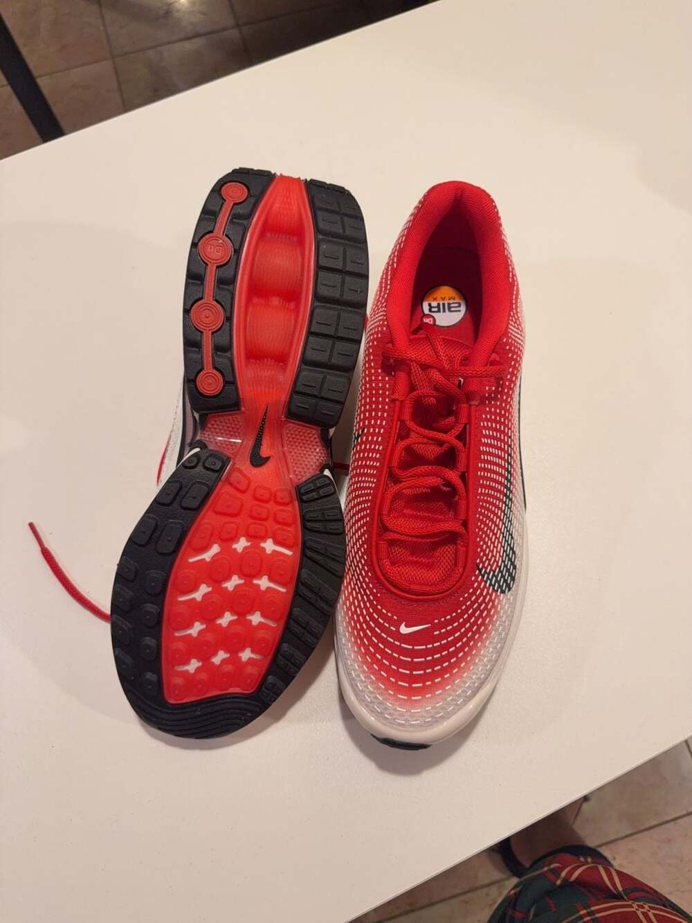 Nike Air Max Dn Red/White Size 12